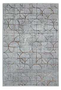 Creation G2851 Metallic Effect Yarn Rug Grey Multi