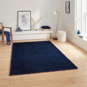 Lux Shaggy Shaggy Rug Navy