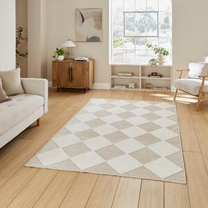 Lyna J0529 Washable Rug Beige White