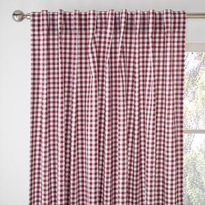 Portloe Mulberry Slot Top Voile Panels Mulberry