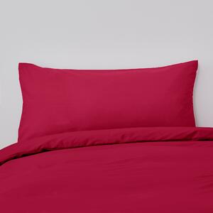 Non Iron Plain Dye Magenta Kingsize Standard Pillowcase Magenta
