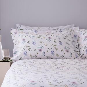 Garden Heron Oxford Pillowcase Purple