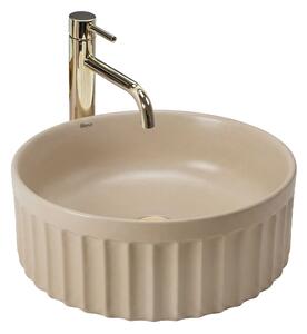 Countertop Basin Rea DUO Caffe Latte Matt