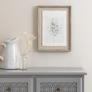 Eucalyptus Framed Print Blue
