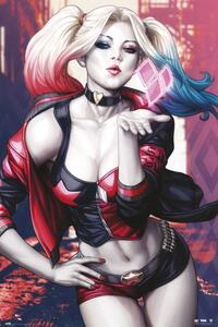 Poster Harley Quinn - Kiss, (61 x 91.5 cm)