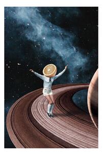 Art Print Maarten Léon - Jumping oranges in my head, (40 x 60 cm)