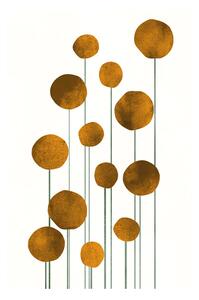 Art Print Kubistika - Waterflowers no.2, (40 x 60 cm)