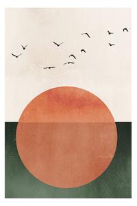 Art Print Kubistika - Rising, (40 x 60 cm)