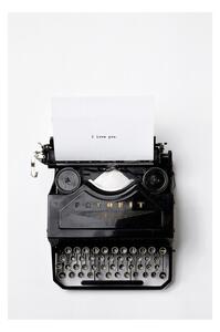 Art Print Finlay & Noa - Typewriter, (40 x 60 cm)