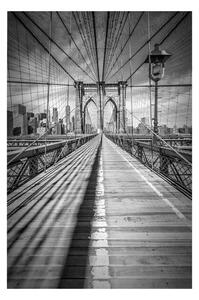 Art Print Melanie Viola - NEW YORK CITY Brooklyn Bridge, (40 x 60 cm)