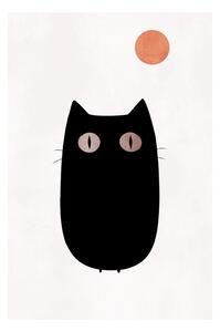 Art Print Kubistika - The cat, (40 x 60 cm)