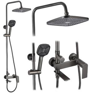Shower set REA STORM Titanium