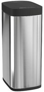 HOMCOM 50L Sensor Bin, Automatic Kitchen Bin, Manual Override, Battery Operated, Inner-Bucket-Free, for Kitchen, Bedroom