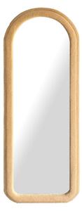 Wall mirror Home ESPRIT Brown Velvet Scandi 60 x 4 x 160 cm