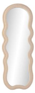 Wall mirror Home ESPRIT White Waves Velvet Scandi 60 x 4 x 160 cm