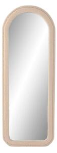 Wall mirror Home ESPRIT White Velvet Scandi 60 x 4 x 160 cm