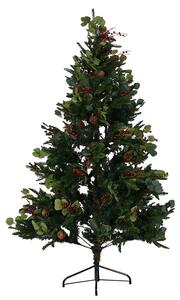 Christmas Tree Home ESPRIT Red Green PVC Metal 115 x 115 x 180 cm