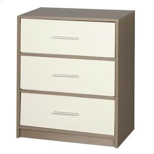 Nightstand Max Home White Grey 58 x 70 x 30 cm