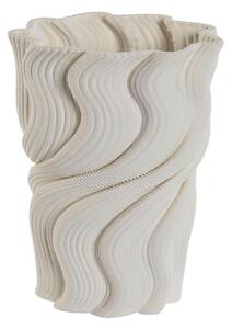 Vase Home ESPRIT White Stoneware Modern 14 x 14 x 19 cm