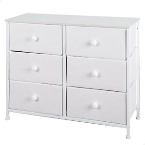 Chest of drawers Max Home White 80 x 62 x 30 cm