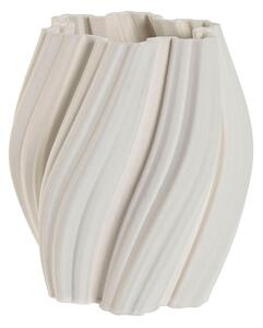 Vase Home ESPRIT White Stoneware Modern 19,5 X 19,5 X 23 cm