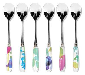 Portmeirion Set of 6 Water Garden Teaspoons