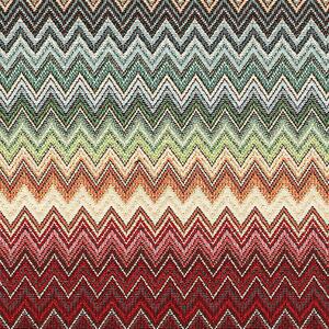 ANTE DECOR Atzi Textured Weave Fabric Rainbow