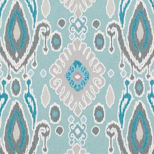 ANTE DECOR Lombok Digital Print Fabric Duck Egg