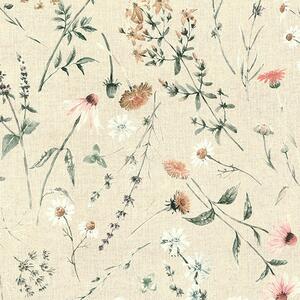 ANTE DECOR Chloe Digital Print Fabric Cream