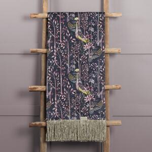 Bennu Cotton Throw 136cm x 200cm Amethyst (Purple)
