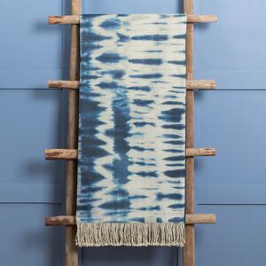 Marlo Cotton Throw 136cm x 200cm Cobalt Blue