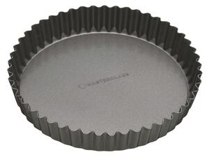 MasterClass Non Stick Fluted Loose Base Quiche Tin Round 20cm Grey