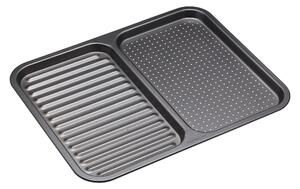 MasterClass Non Stick Divided Baking Tray 39cm x 31cm Grey