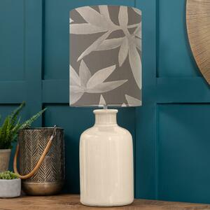 Elspeth Table Lamp with Silverwood Shade Silverwood Frost Grey