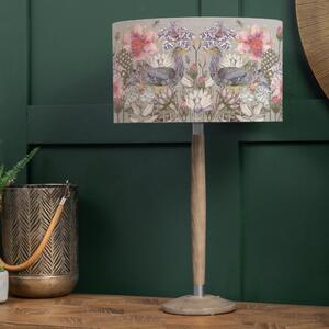 Solensis Table Lamp with Acanthis Shade Bronze