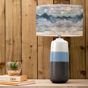 Nama Table Lamp with Arizona Shade Blue