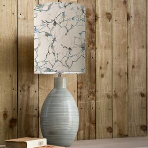 Epona Table Lamp with Carrara Shade Carrara Frost Grey