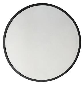 Henty Round Wall Mirror Black