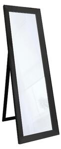 Lyra Cheval Mirror, 48x155cm Black