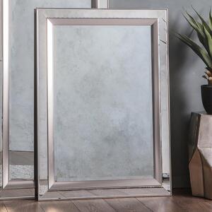 Monto Rectangle Mirror, 80x110cm Silver