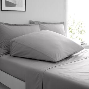 Pure Cotton Wedge Pillowcase grey