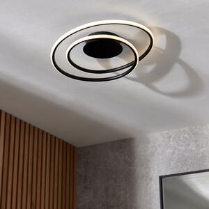 Langdon Bathroom Integrated LED Flush Ceiling Fitting Black