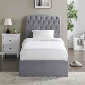 Rosa Storage Bed Grey