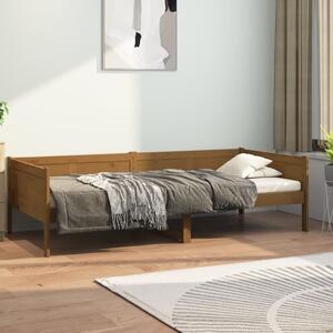 Day Bed Honey Brown Solid Wood Pine 80x200 cm
