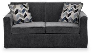 Bawtry Faux Linen Fabric 2 Seater Double Sofabed | Grey Beige & More