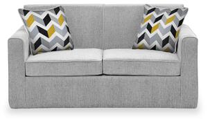 Bawtry Faux Linen Fabric 2 Seater Double Sofabed | Grey Beige & More