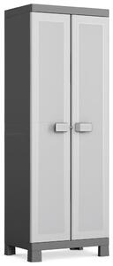 Keter Storage Cabinet with Shelves Logico Black and Grey 182 cm