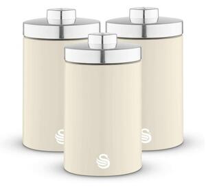 Set of 3 Swan Townhouse Kitchen Canisters