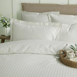 Sophie Allport Uppingham Stripe Pair of Oxford Pillowcases Mint Green