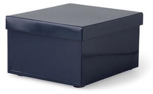 Storage box - Iron. 15 x 13 x 8 cm. - Electric Blue - Søstrene Grene